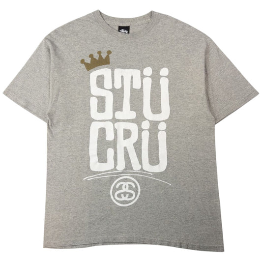 Vintage Stussy Stu Cru Graphic T Shirt Size M