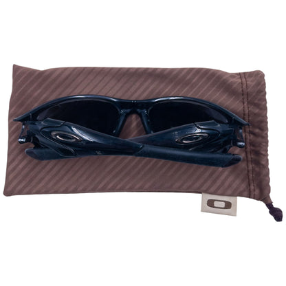 Vintage 2007 Oakley Straight Jacket Grey Smoke Sunglasses