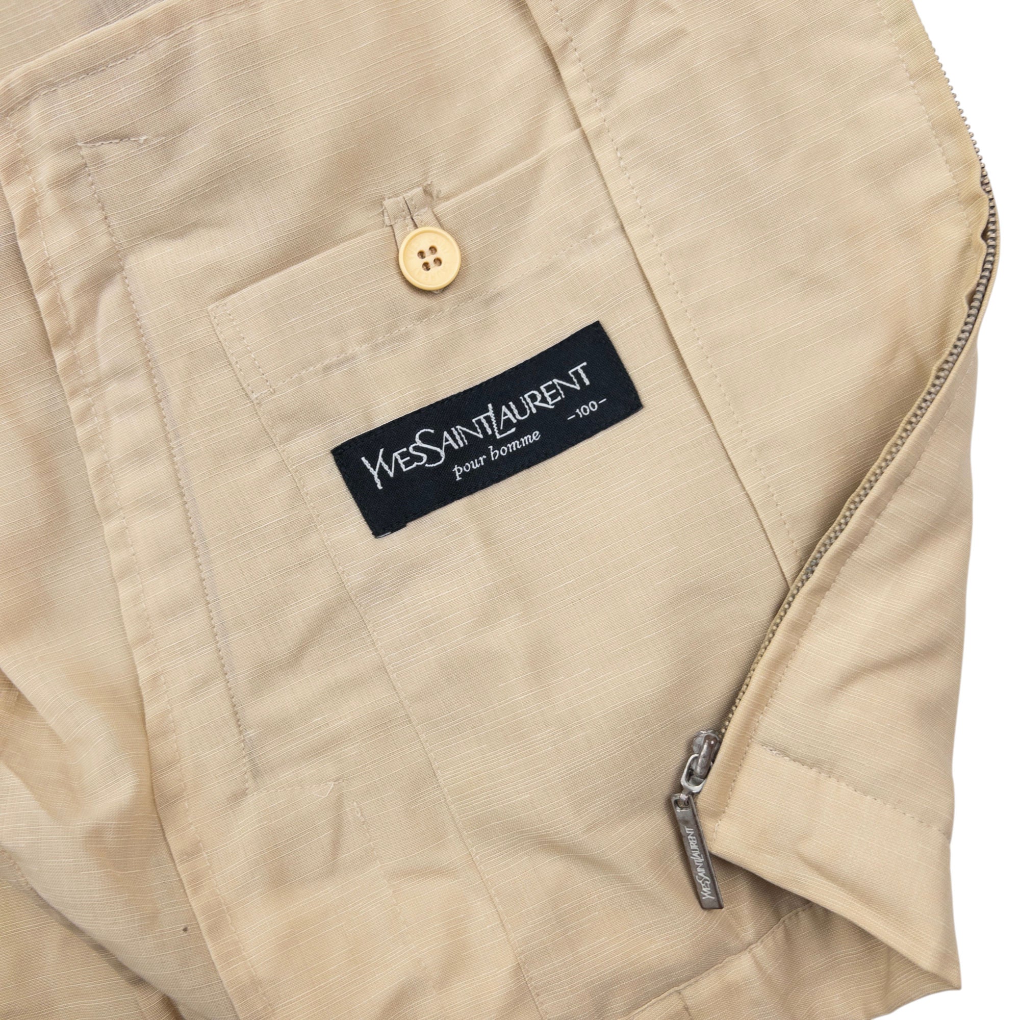 Vintage YSL Yves Saint Laurent Harrington Jacket Size M