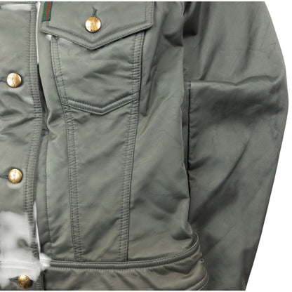 Vintage Katharine Hamnett Cropped Button Up Jacket Womens Size S