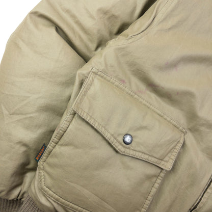 Vintage 90s Ralph Lauren G1 Flight Bomber Jacket Down Jacket Size S