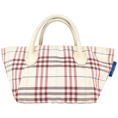 Vintage 2000s Burberry Blue Label Nova Check Handbag