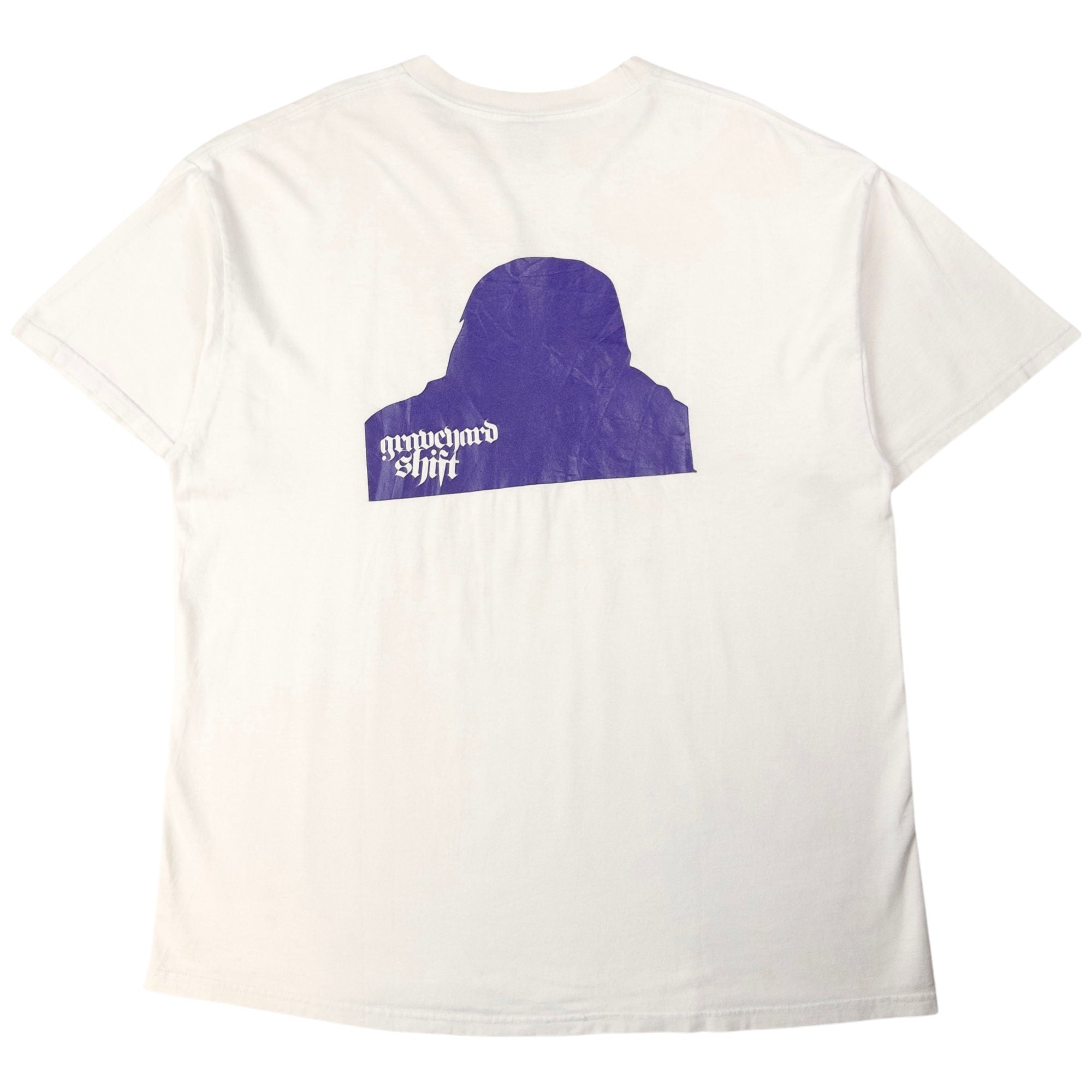 Vintage Stussy Graveyard Shift Graphic T Shirt Size XL
