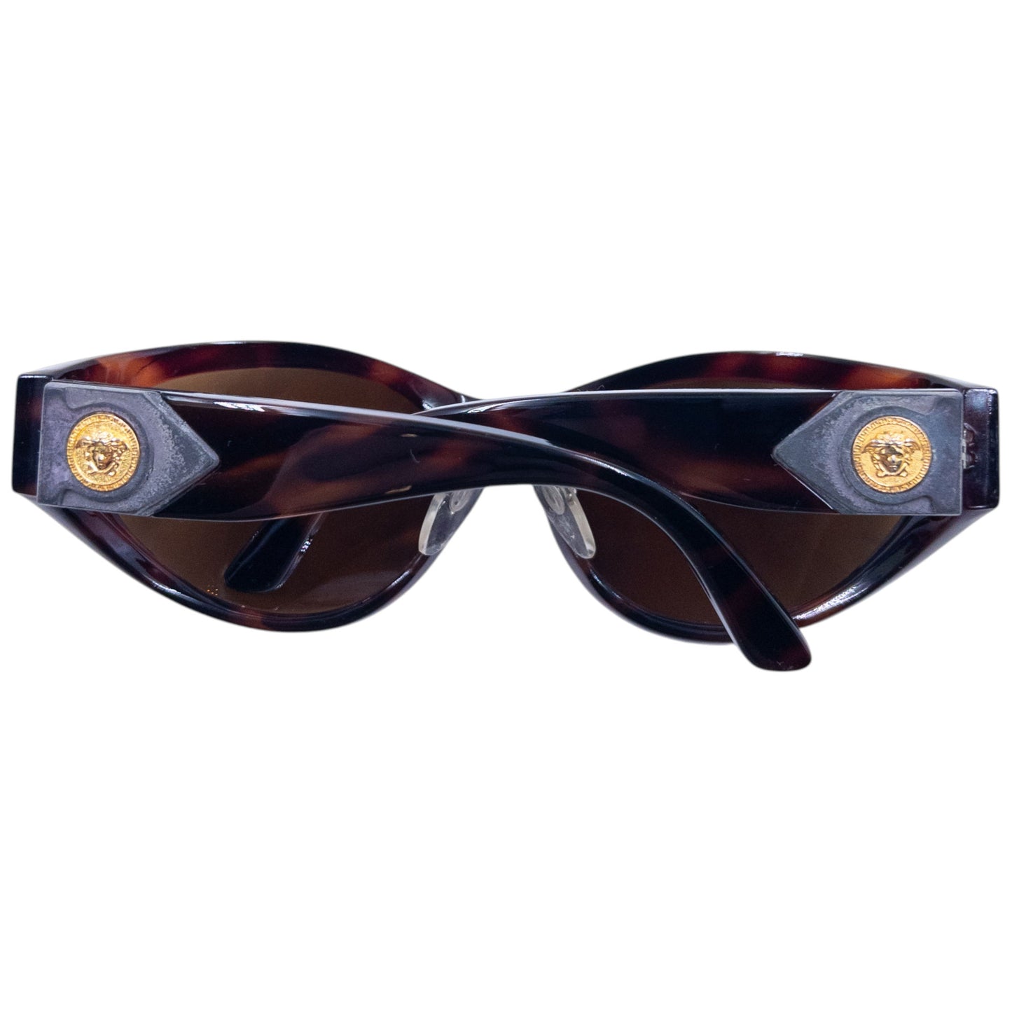 Vintage 90s Gianni Versace Tortoise Shell Sunglasses