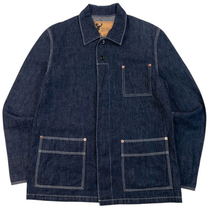 Vintage 2000s PPFM Zip Up Denim Jacket Size S