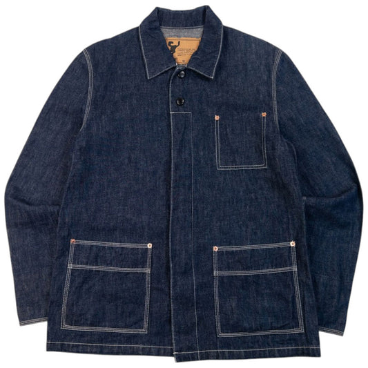 Vintage 2000s PPFM Zip Up Denim Jacket Size S