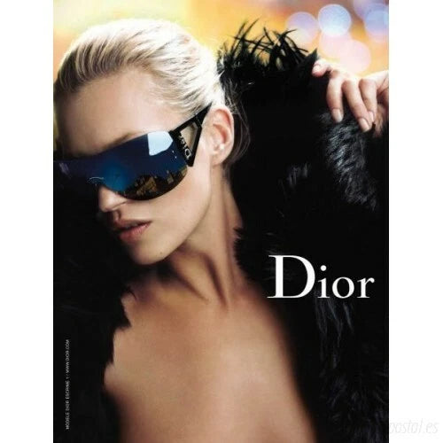 Vintage 2006 Dior Escrime 1 Shield Wraparound Sunglasses