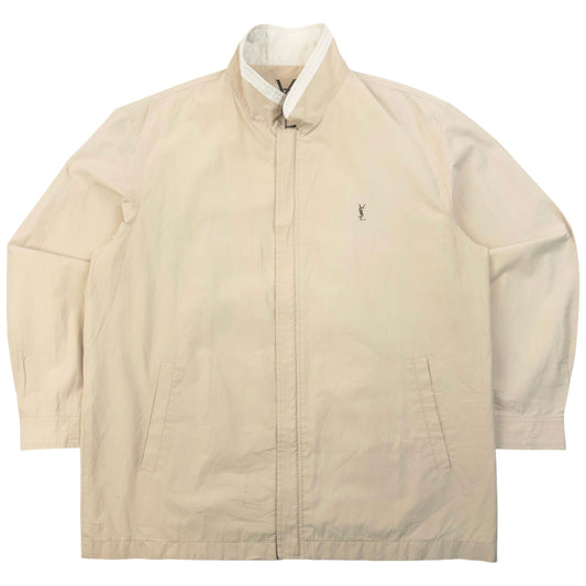 Vintage 90s YSL Yves Saint Laurent Harrington Jacket Size L