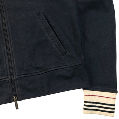 Vintage 2000s Burberry Zip Up Sweatshirt Womens Size M