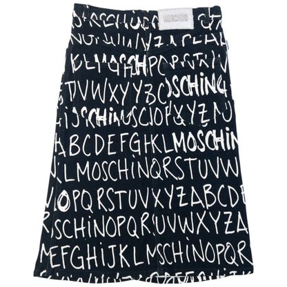 Vintage 2000s Moschino Alphabet Skirt Womens Size W26