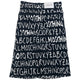 Vintage 2000s Moschino Alphabet Skirt Womens Size W26
