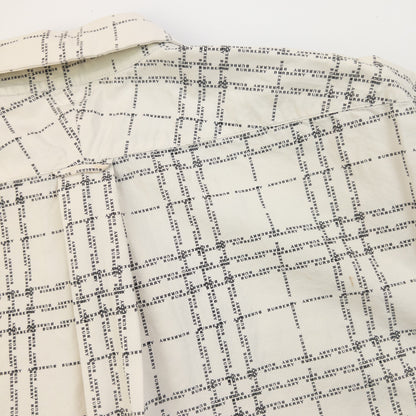 Vintage 2000s Burberry Nova Check Text Long Sleeve Button Up Shirt Size L