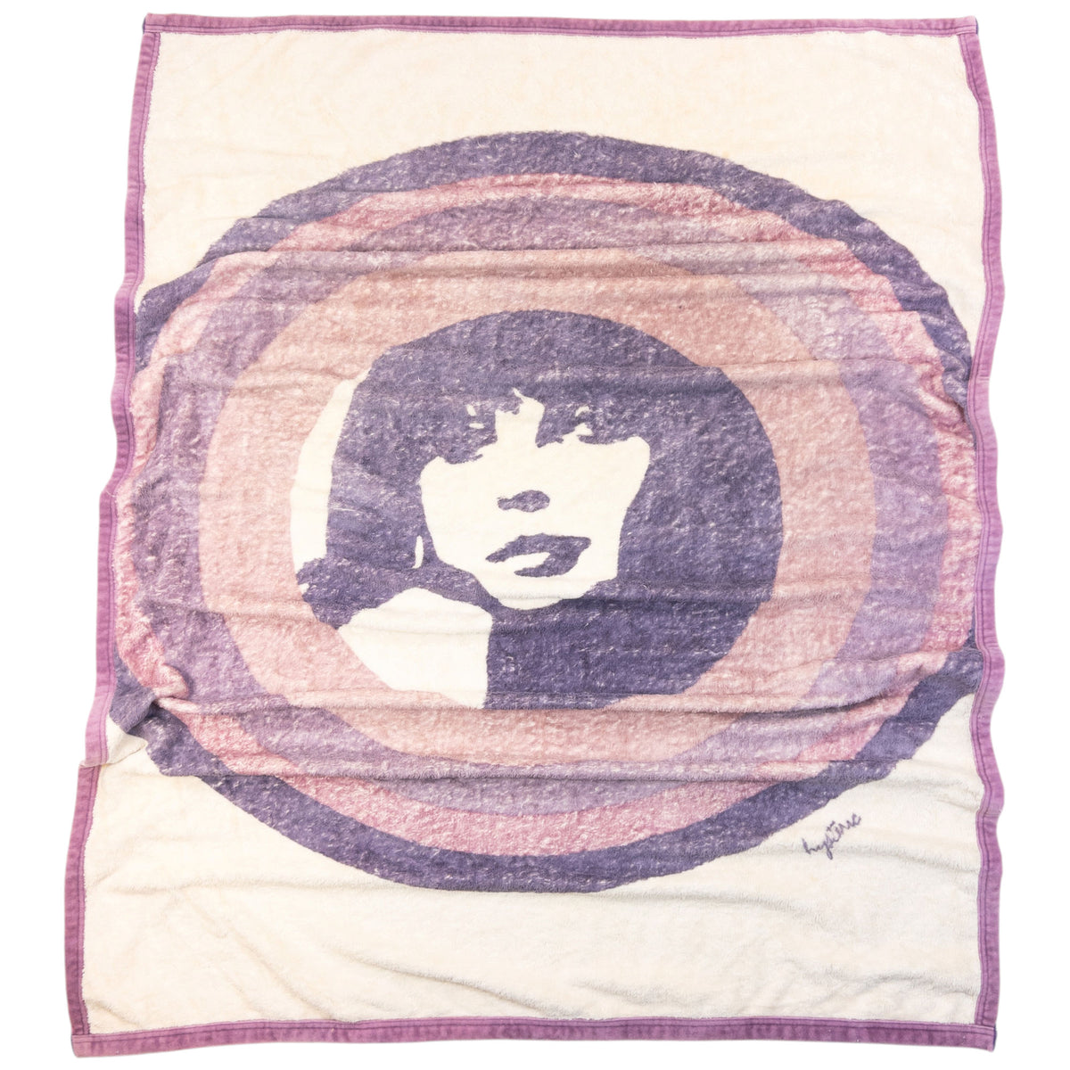 Vintage 2000s Hysteric Glamour Graphic Blanket