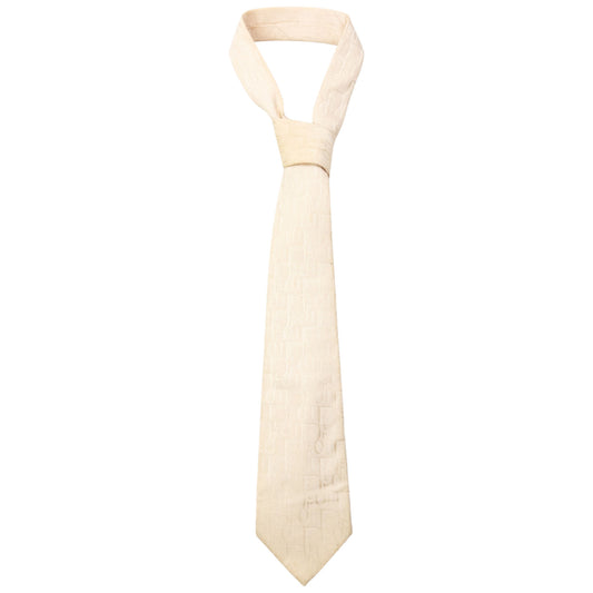 Vintage 2000s Dior Monogram Silk Tie