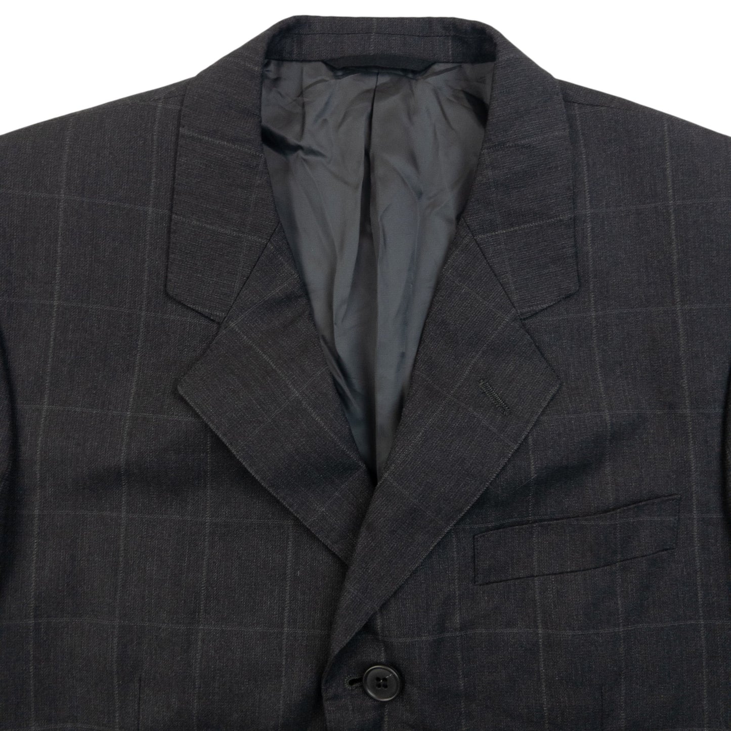 Vintage 90s Yohji Yamamoto D'Urban A.A.R Checkered Blazer Jacket Size M