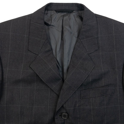 Vintage 90s Yohji Yamamoto D'Urban A.A.R Checkered Blazer Jacket Size M