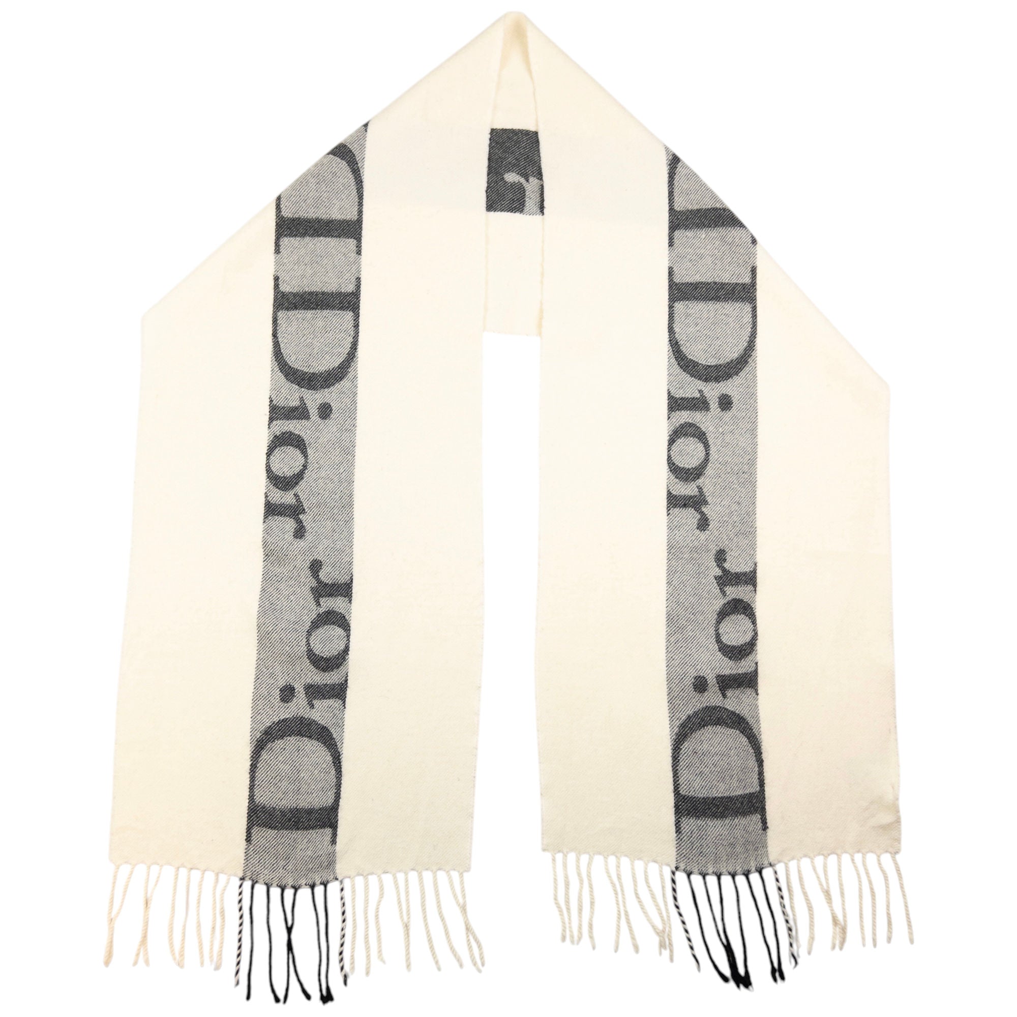 Vintage Dior Tassel Scarf