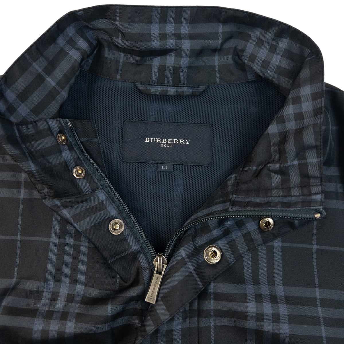 Vintage 2000s Burberry Golf Nova Check Jacket Size XL