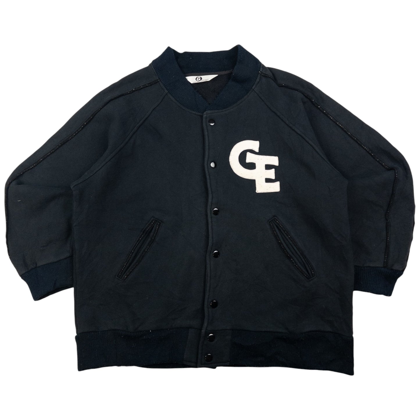 Vintage Good Enough Varsity Bomber Jacket Size L