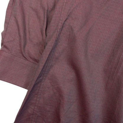 Vintage 90s Issey Miyake Checkered Long Sleeve Button Up Shirt Size S