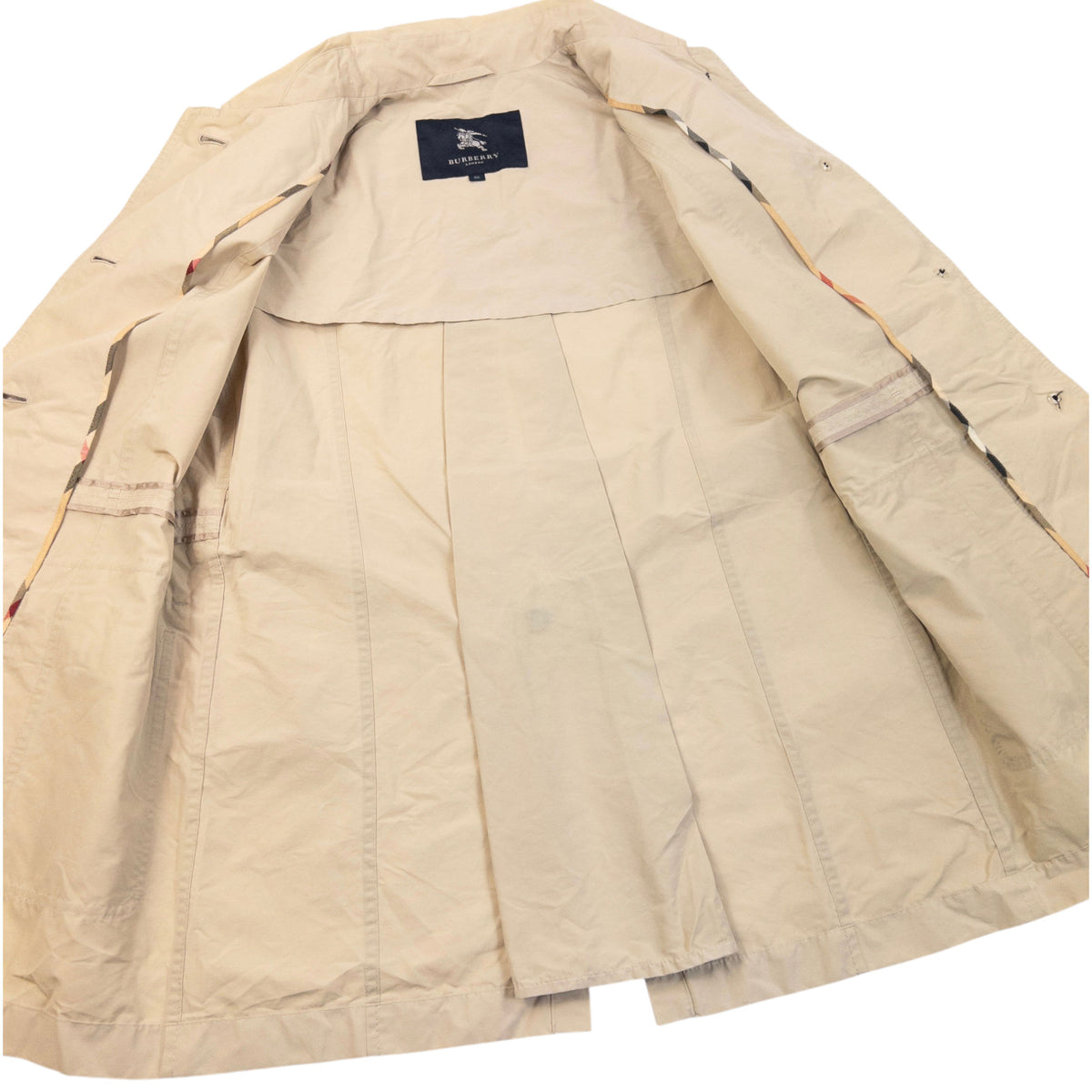 Vintage 2000s Burberry Button Up Jacket Womens Size M