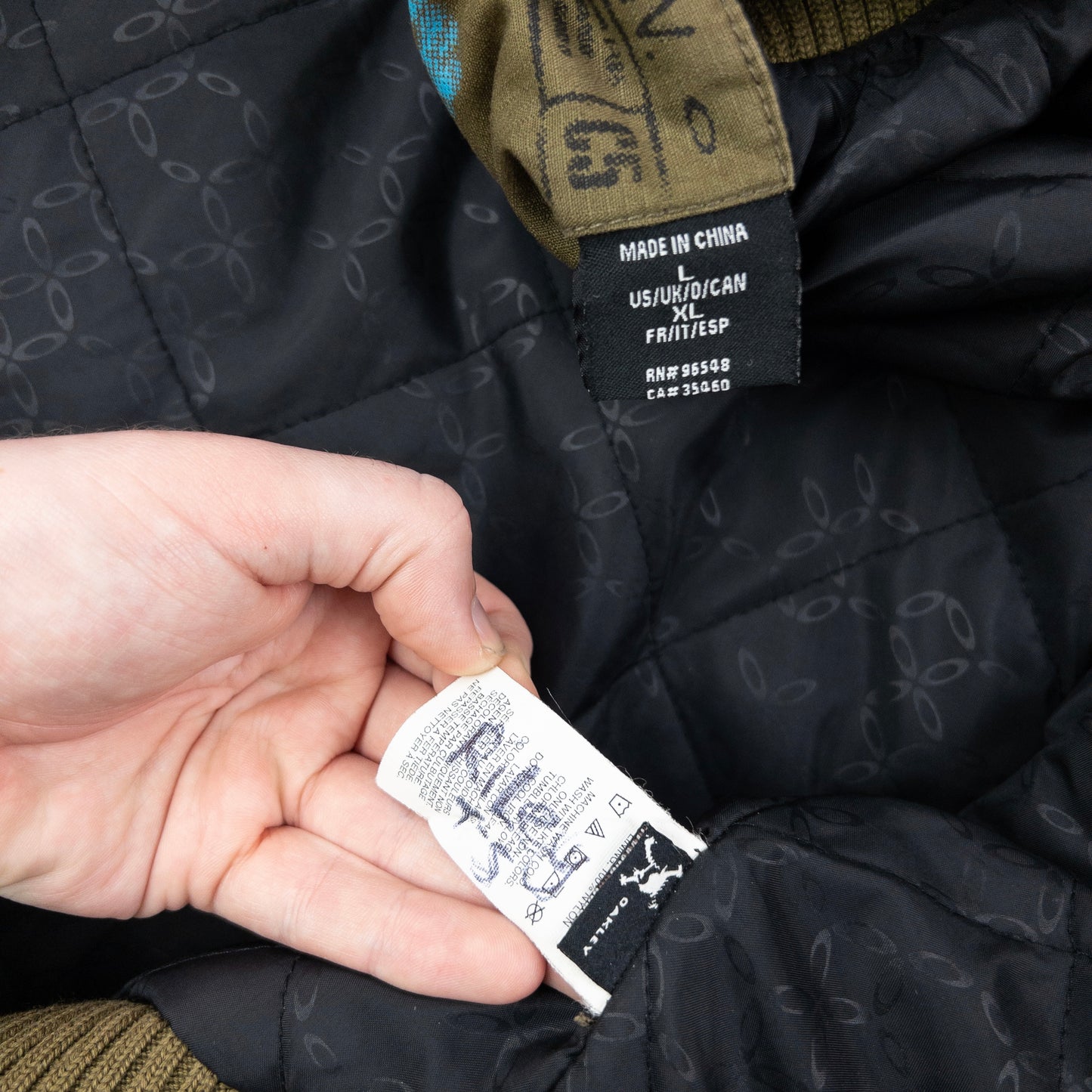 Vintage 2000s Oakley Zip Up Cargo Jacket Size XL