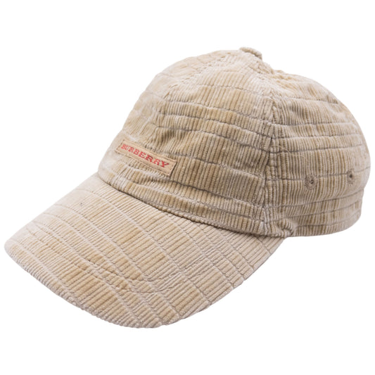 Vintage Burberry Corduroy Hat