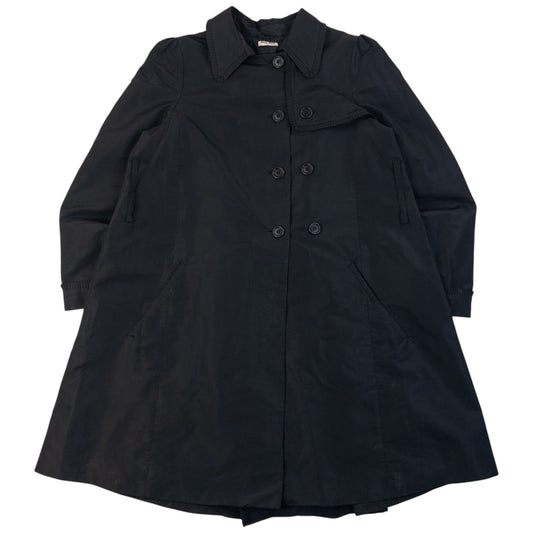 Vintage 2008 Miu Miu Button Up Trench Jacket Womens Size M