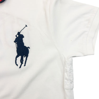 Vintage 90s Polo Ralph Lauren USA Polo Shirt Size M