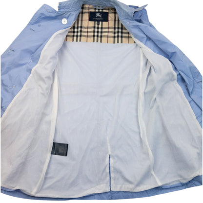 Vintage 2000s Burberry Belt Waist Packable Jacket Womens Size M