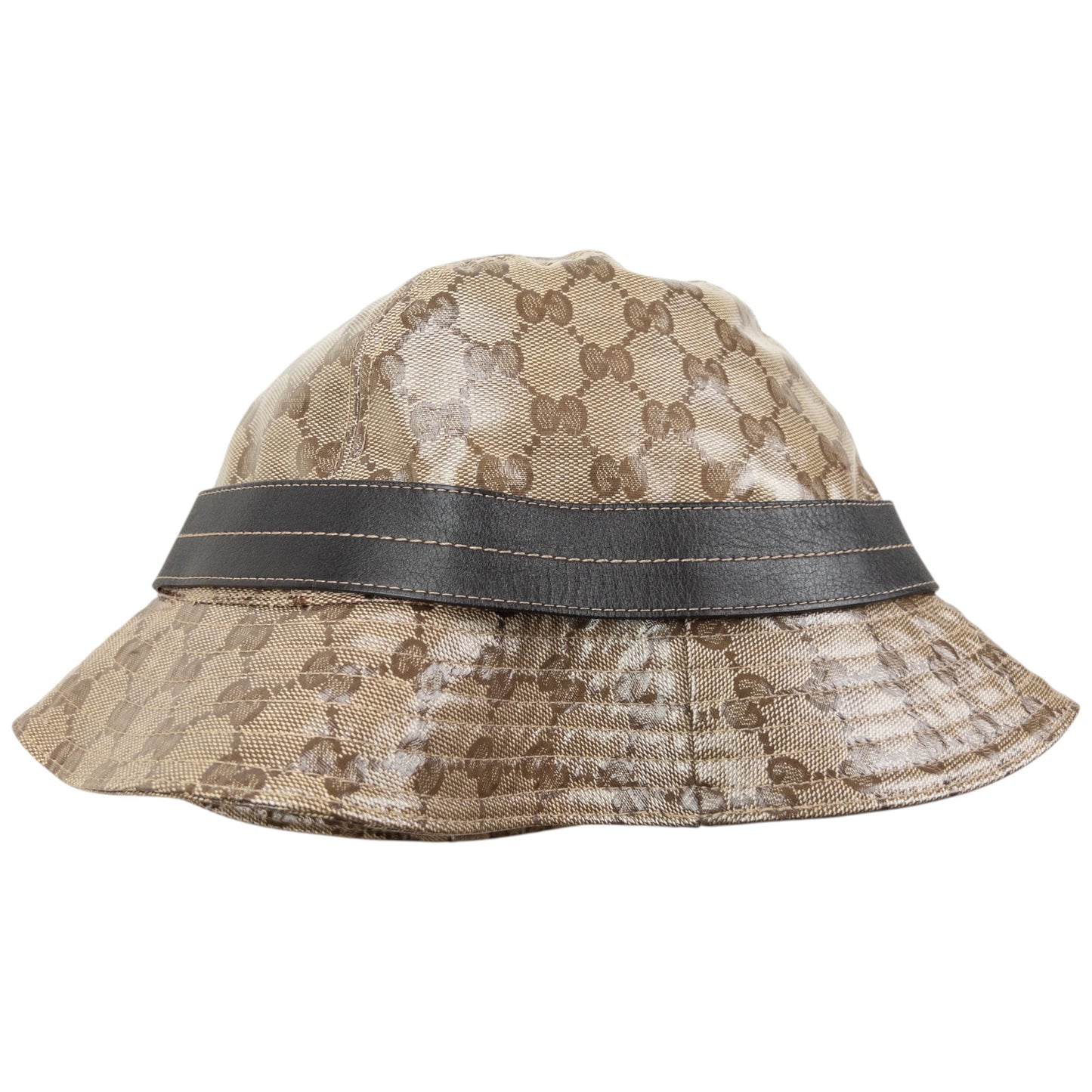 Vintage 2000s Gucci By Tom Ford Monogram Bucket Hat Size L