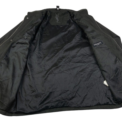 Vintage YSL Yves Saint Laurent Zip Up Jacket Size M