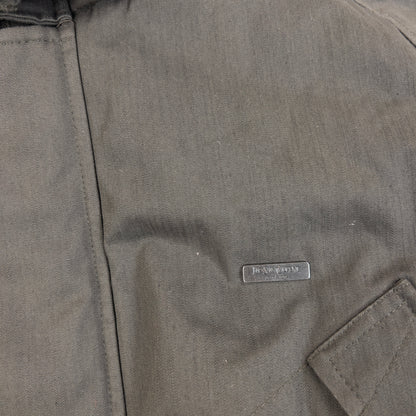 Vintage 90s YSL Yves Saint Laurent Padded Zip Up Jacket in grey, photo 5
