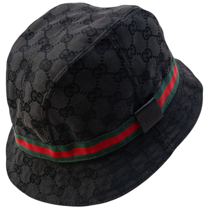 Vintage 2000s Gucci Monogram Bucket Hat Size L