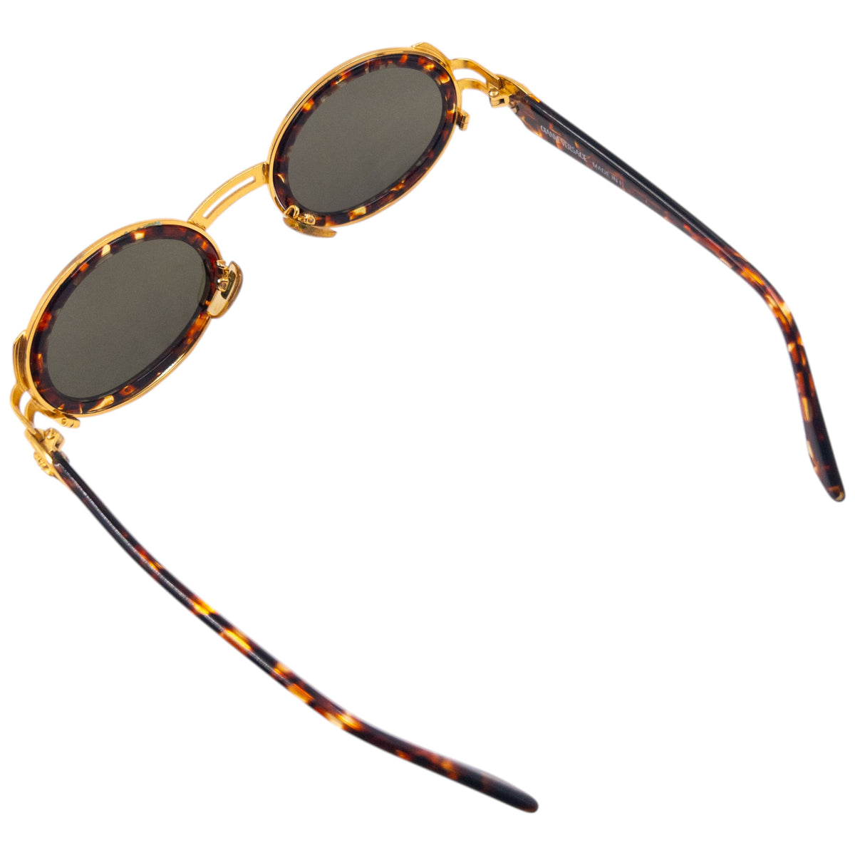 Vintage 90s Gianni Versace Tortoise Shell Sunglasses