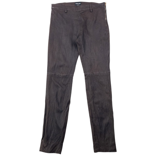 Vintage Giorgio Armani Leather Trousers Size W27