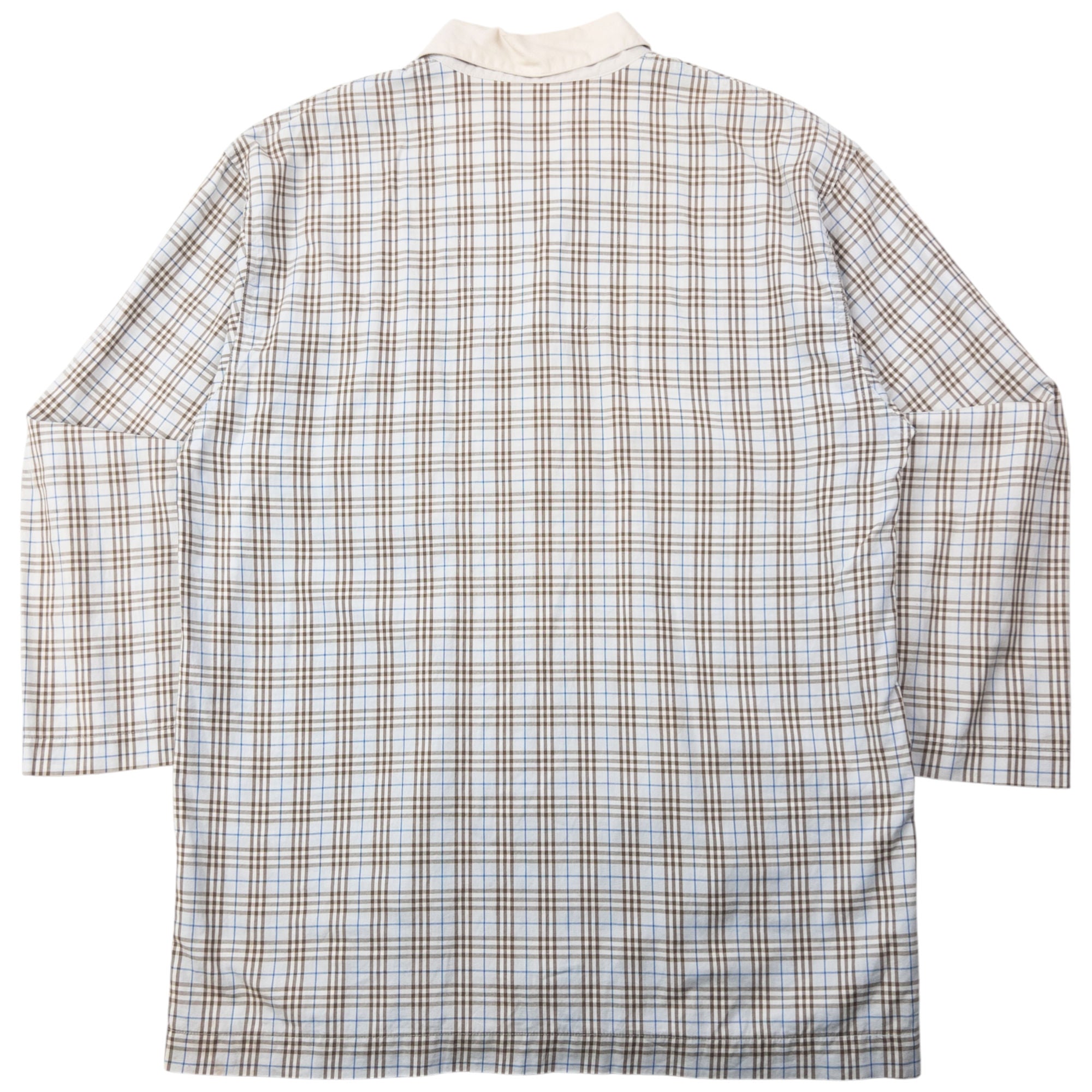 Vintage 2000s Burberry Nova Check Long Sleeve Button Up Shirt Size M