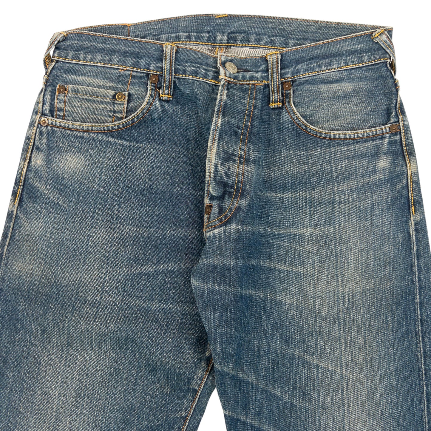 Vintage 2000s Evisu Double Dragon Gull Japanese Denim Jeans Size W31