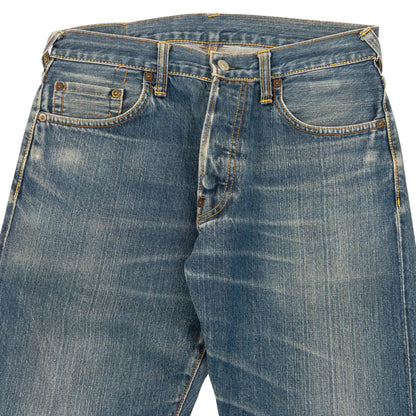 Vintage 2000s Evisu Double Dragon Gull Japanese Denim Jeans Size W31