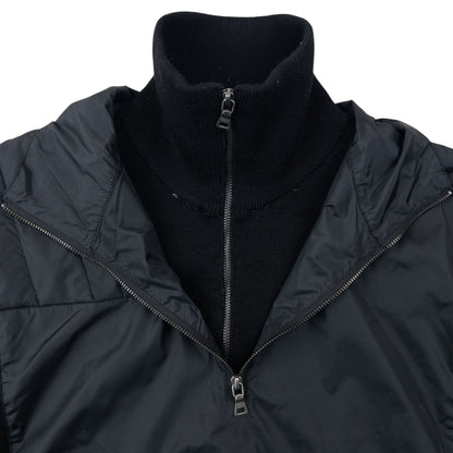 Vintage 2000s Prada Sport Layered Q Zip Jumper Size M