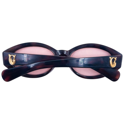 Vintage 2000s Gianni Versace Tortoise Shell Sunglasses