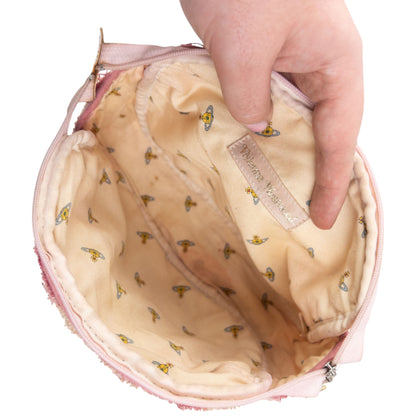 Vintage 90s Vivienne Westwood Terry Cloth Pattern Wash Bag