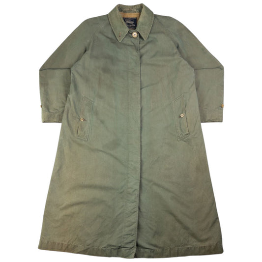 Vintage Burberry Nova Check Lined Trench Jacket Size L