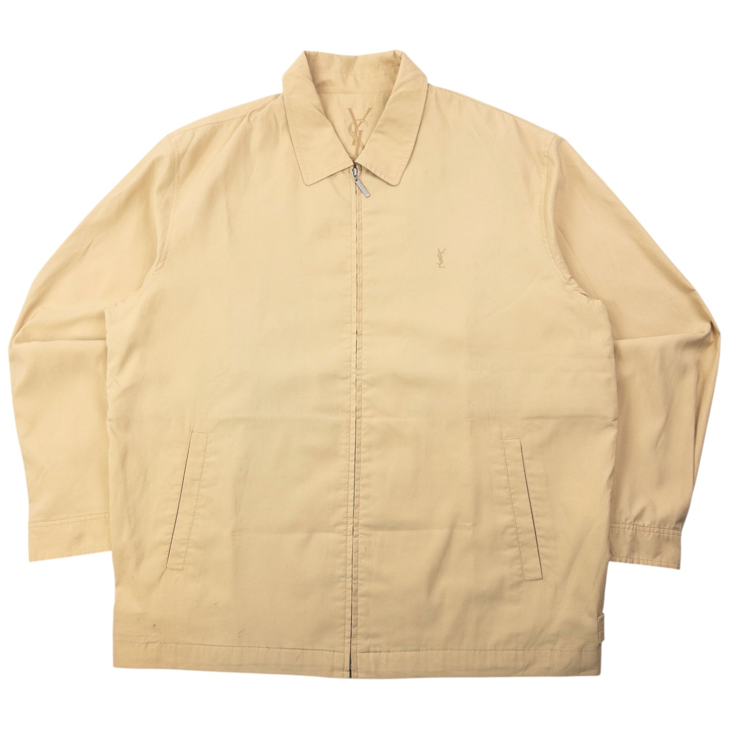 Vintage 90s YSL Yves Saint Laurent Harrington Jacket Size L