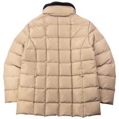 Vintage 2000s Burberry Nova Check Lined Quilted Puffer Jacket Womens Size L