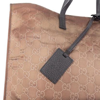 Vintage Gucci Embossed Monogram Shoulder Bag