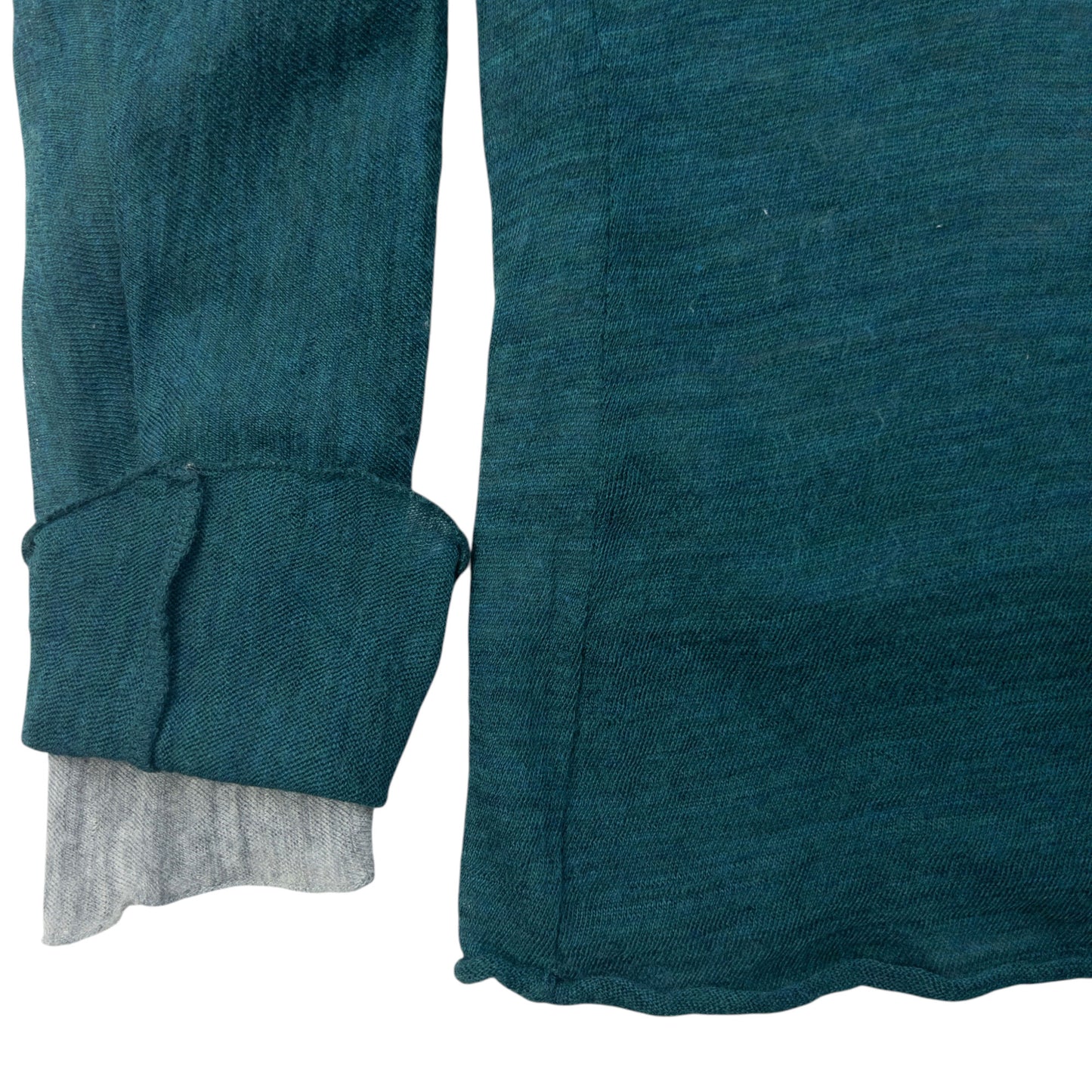 Vintage 90s Yohji Yamamoto Layered Wool Jumper Womens Size S