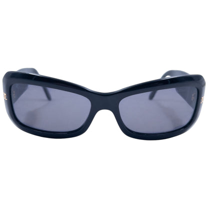 Vintage 90s Chanel Embossed Sunglasses