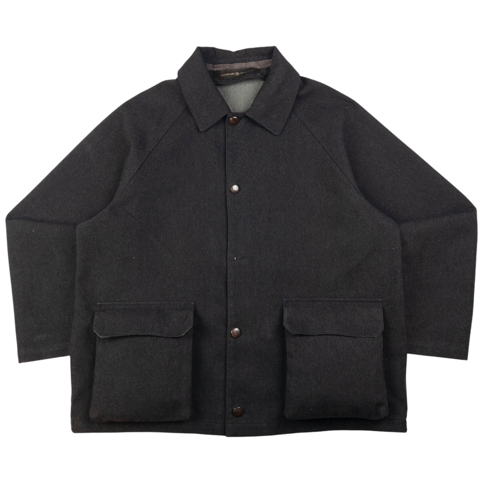 Vintage Massimo Osti Wool Cargo Jacket Size L