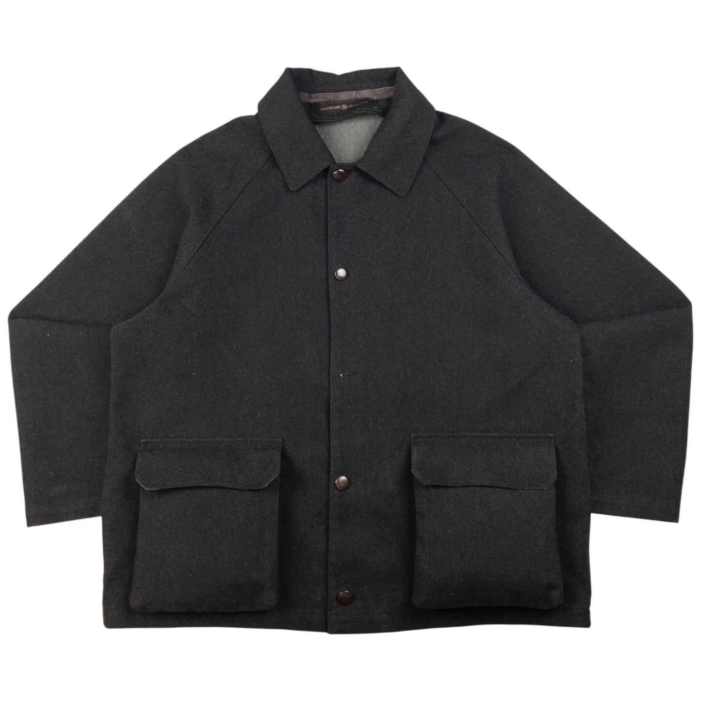Vintage Massimo Osti Wool Cargo Jacket Size L
